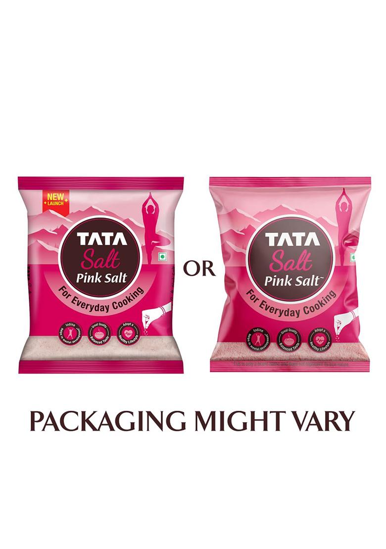 Tata Salt Pink Salt, 1Kg, Rock For Everyday Cooking, Sendha