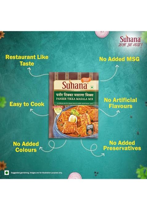 Suhana Paneer Tikka Spice Mix 50G