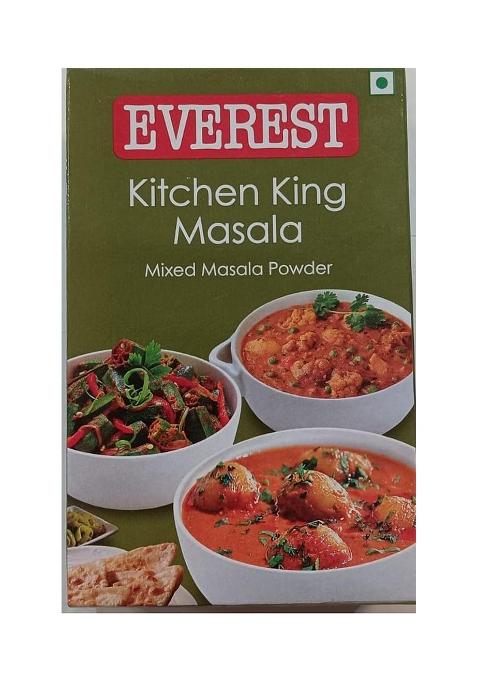 Everest Powder - Kitchen King Mixed Masala, 100 Gram Carton, Vegetable Masala