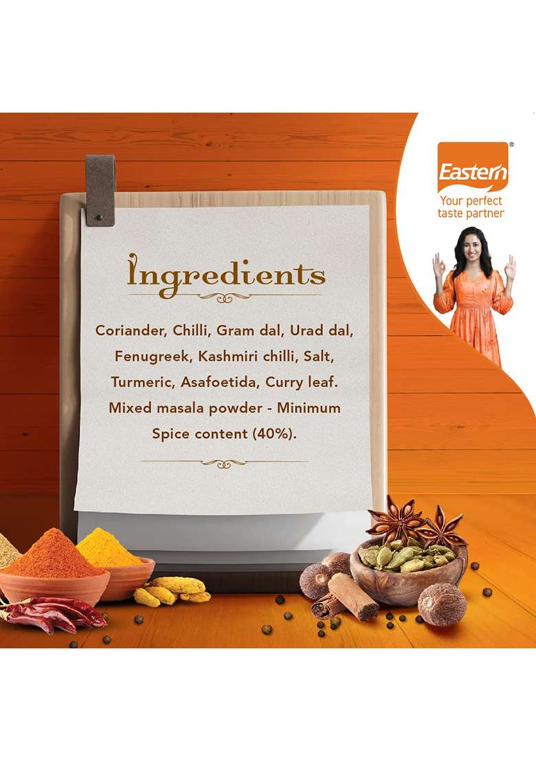 Eastern Sambar Powder | No Added Preservatives Prepare Delicious At Home 100G - Indya