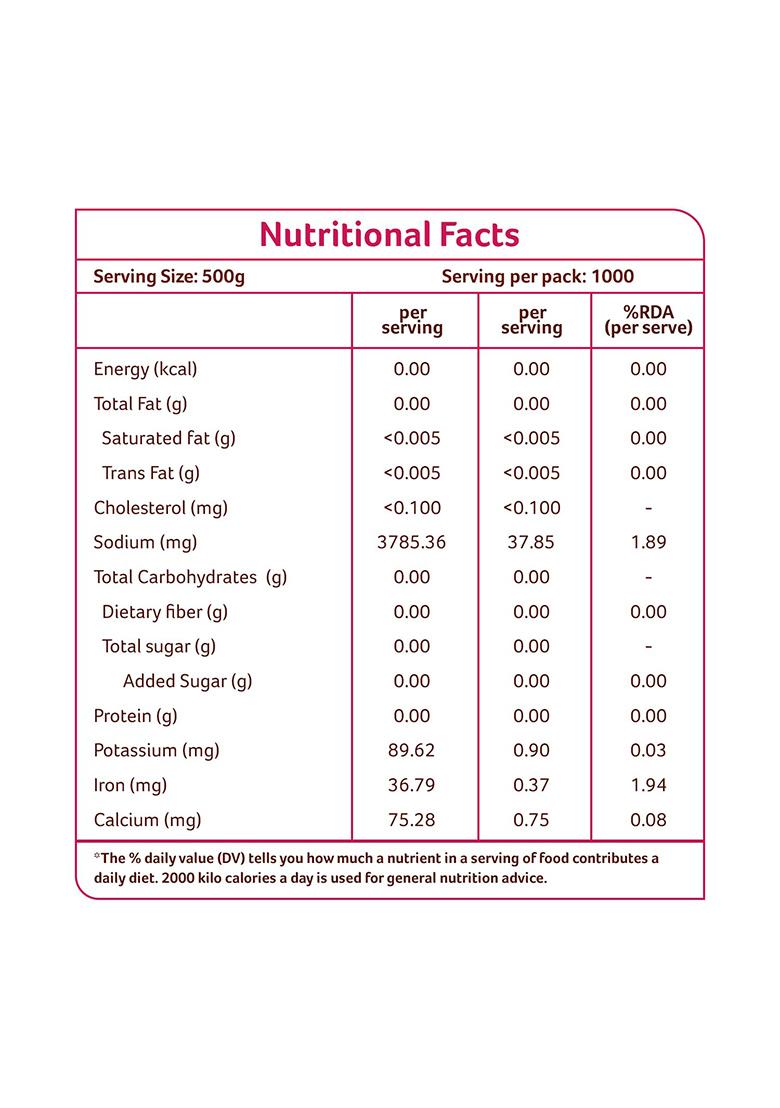 Organic Tattva Tattva, Natural Black Salt 500 Gram | Goodness Of Minerals, Burst Flavours Use For Raita, Chaats And Salads