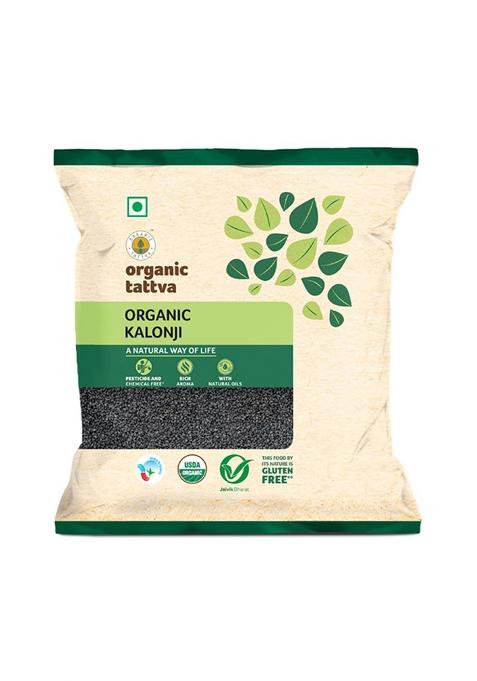 Organic Tattva 'Kalonji Seeds', Organically Processed, Premium Natural Nigella Seeds (100G, Pouch)