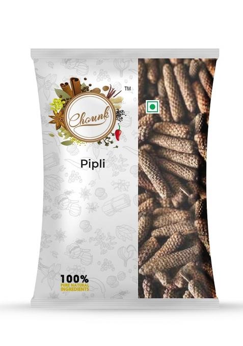 Chounk Premium Pipli Long Pepper Whole - 100 Grams | Pippali, (Pipli,Pipal Badi, Pippali), Black Pepper, Spices