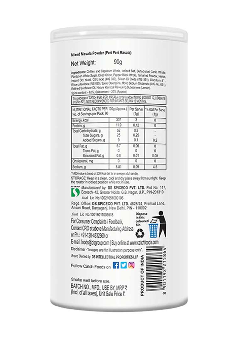 Catch Peri Masala Sprinkler - 90 G - Indya