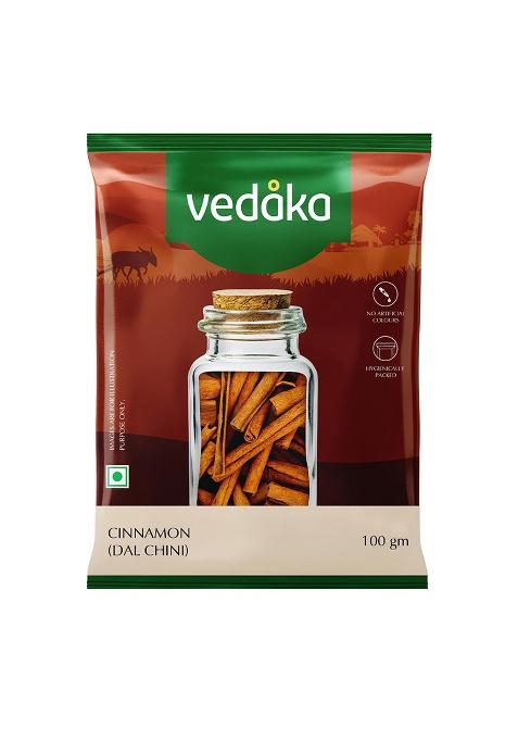 Vedaka Amazon Brand - Cinnamon(Dal Chini), 100G