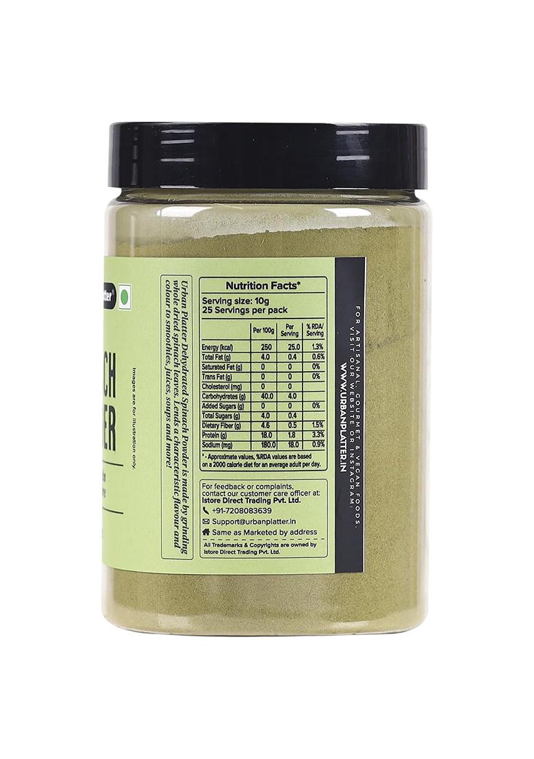 Urban Platter Dehydrated Spinach Powder, 250 G