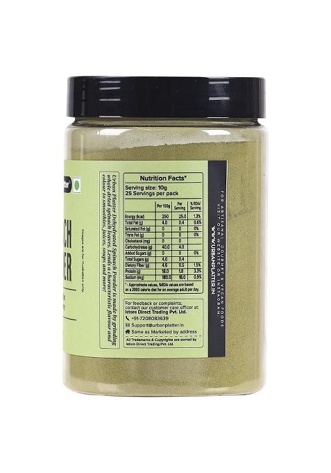 Urban Platter Dehydrated Spinach Powder, 250 G