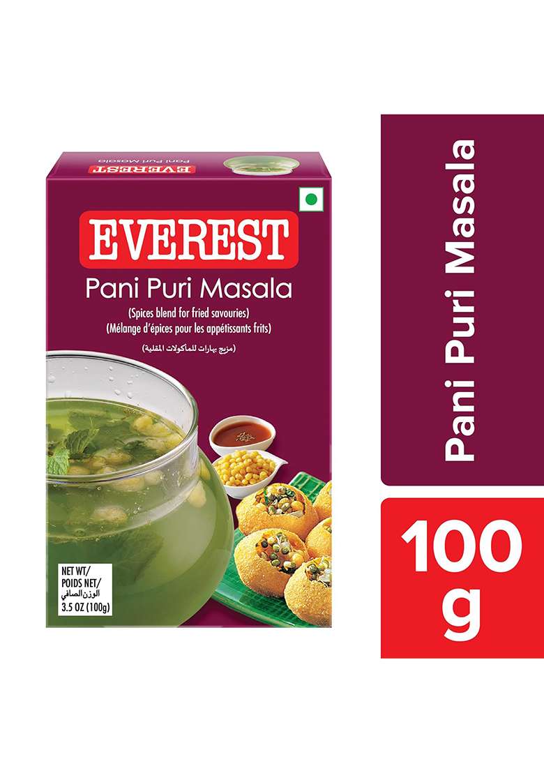 Everests Everest Pani Puri Masala, 100G. - Indya