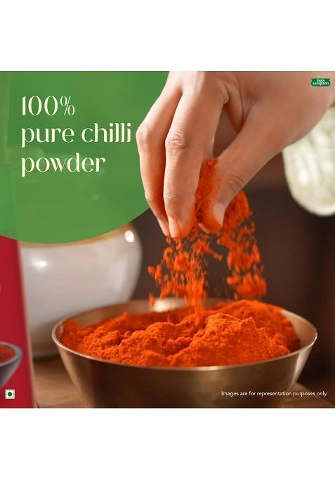 Tata Sampann Kashmiri Red Chilli Powder With Natural Oils, 100G, Lal Mirch Powder, Exclusive Recipe