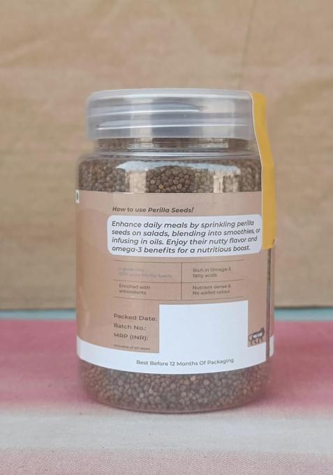 Anamaya Himalyan Perilla Seeds For Eating | Bhangjeera Bhang Pahadi Grown And Harvested In Himalya 100% Pure Natural 100 Gms (Pack Of 1)