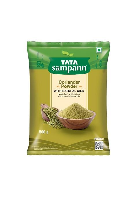 Tata Sampann Coriander Powder With Natural Oils, 500G, Dhania