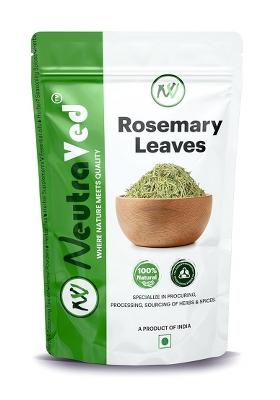 Neutraved Rosemary Dried Leaves (50G) | Organic For Hair Growth, Reduce Dandruff & Seasoning Food Herbal Tea, Mediterranean Cooking Diy Oil 100% Natural, Iron-Rich Food-Grade, Long Shelf Life