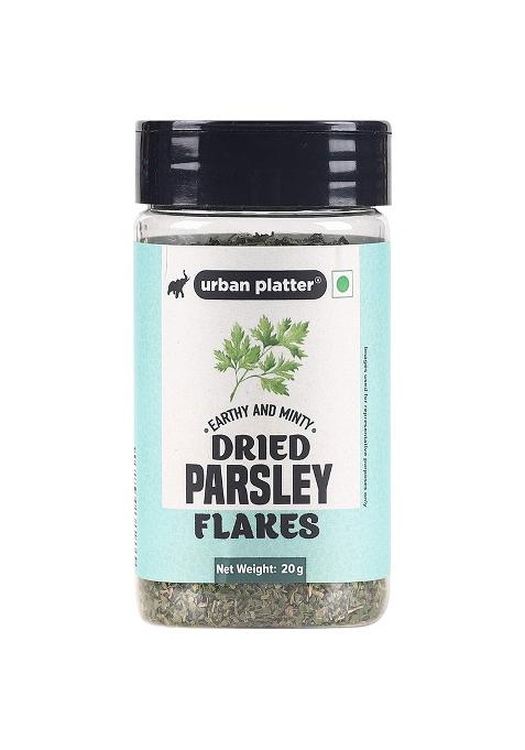 Urban Platter Whole Sun Dried Parsley Flakes Herb, 20G