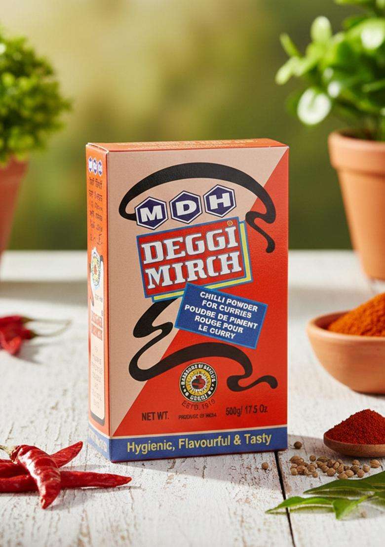 Mdh Deggi Chilli,Powder,500 Gram - Indya