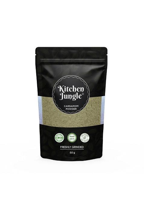 Kitchen Jungle Elaichi Powder Green Cardamoms (50 Grams)