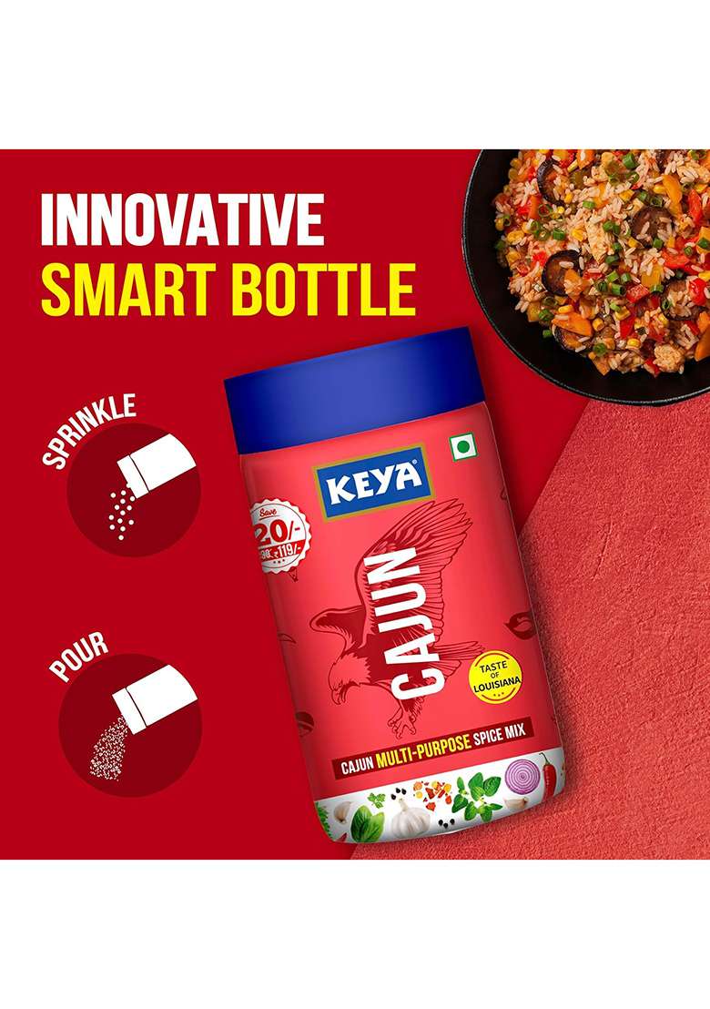 Keya Cajun Spice Mix 95G - Indya