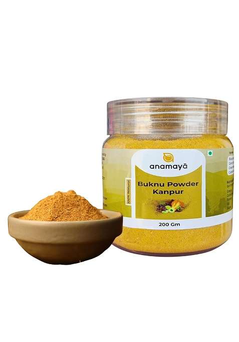 Anamaya Buknu Masala Kanpur 200 Gms By Spices | Powder Packed In An Aesthetic Food Grade Jar For Easy Storage