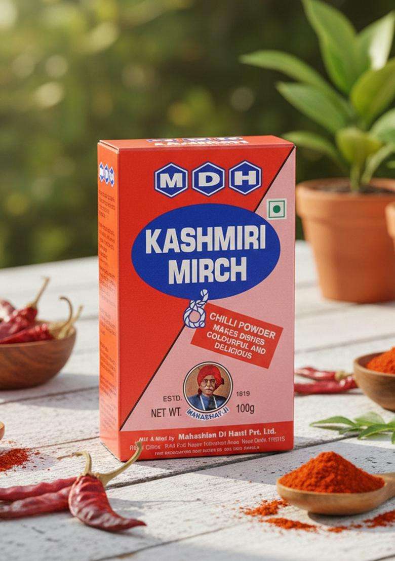 Mdh Kashmiri Mirch, 100G/115G (Weight May Vary) - Indya