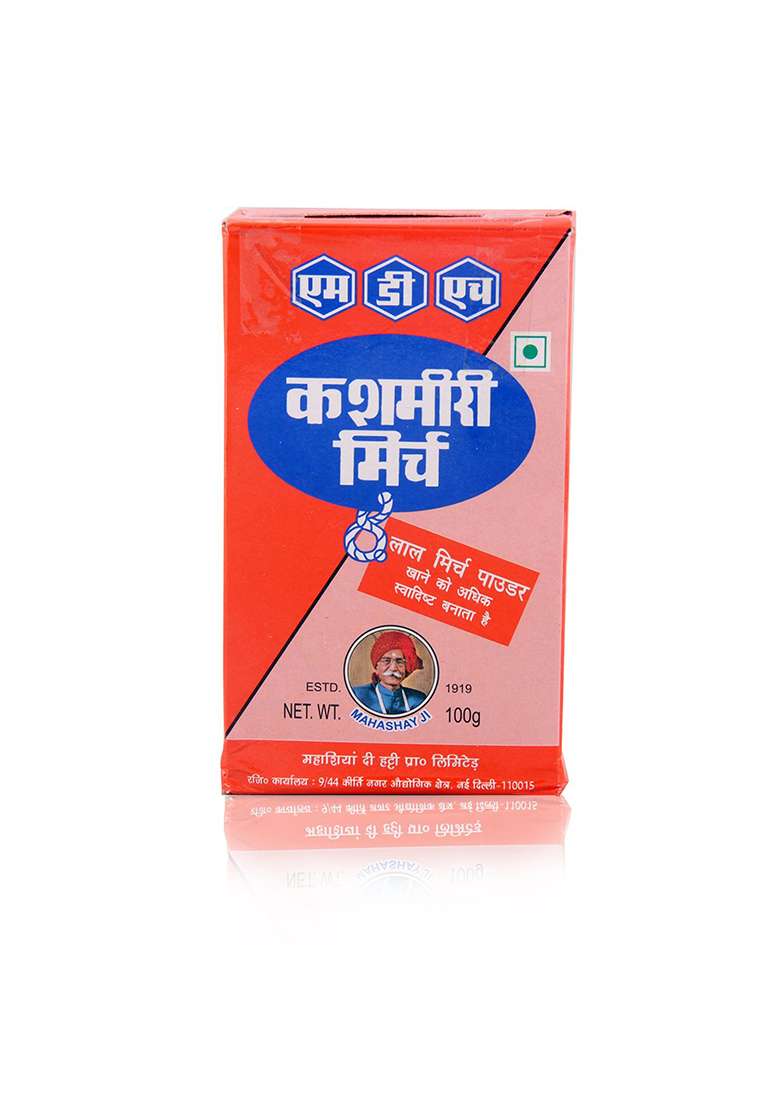 Mdh Kashmiri Mirch, 100G/115G (Weight May Vary) - Indya