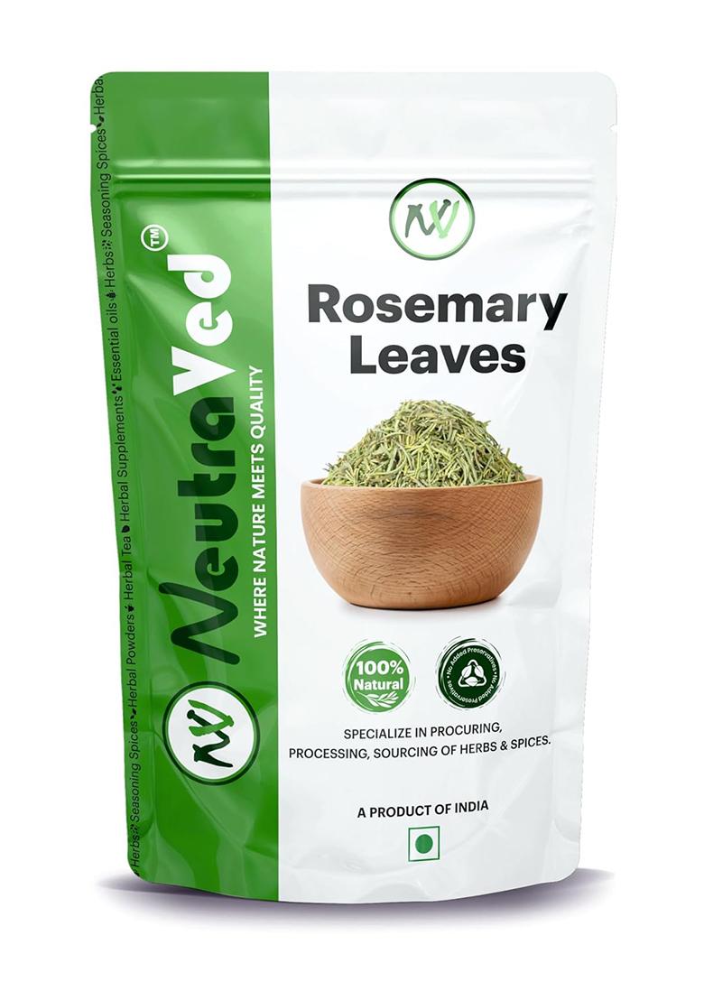 Neutraved Rosemary Leaves Organic Dried For Hair Growth & Cooking 100G Pack