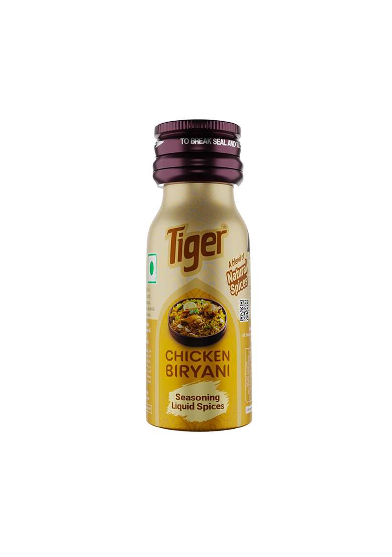 Tiger Chicken Biryani Natural Culinary Essence Seasoning Spices - 18 Ml - Indya