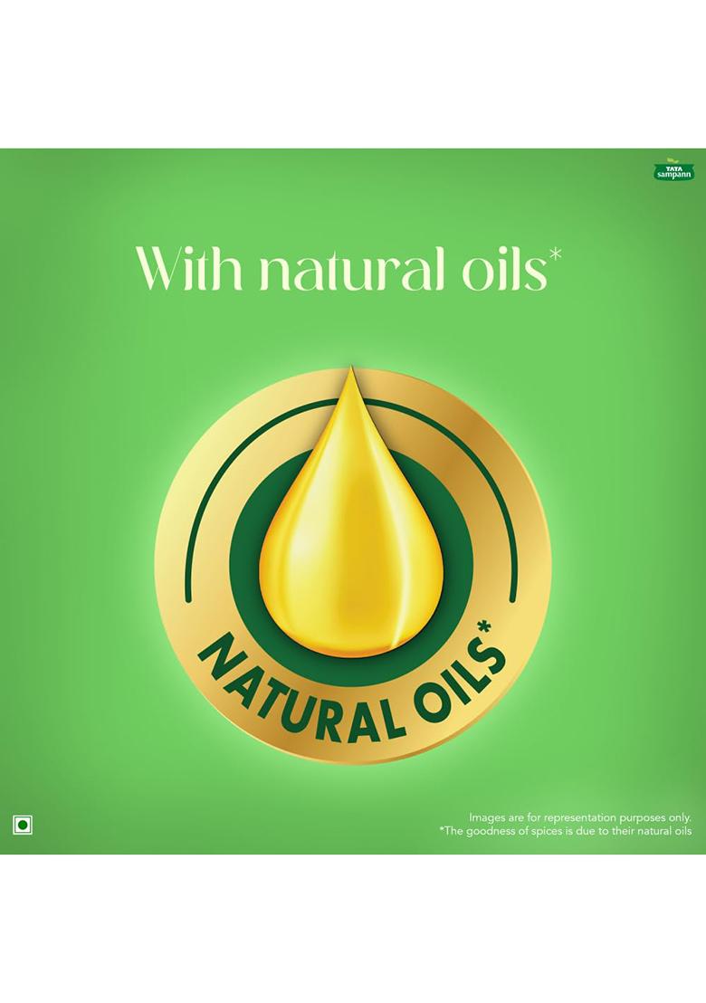 Tata Sampann Cumin Seed (Jeera), Whole Spices, Natural Oils*, Rich Aroma, 100G