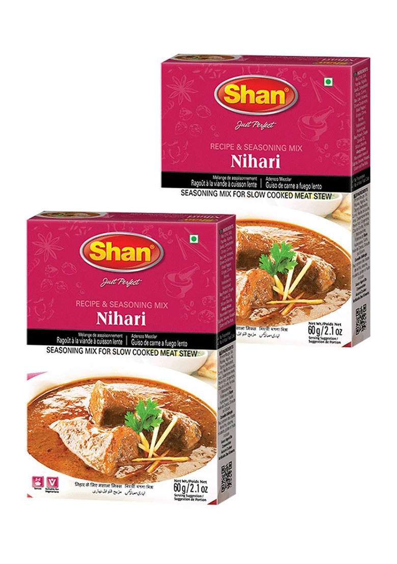 Shan Nihari Masala, 2.12 Oz 60 G, 2 Pack - Indya