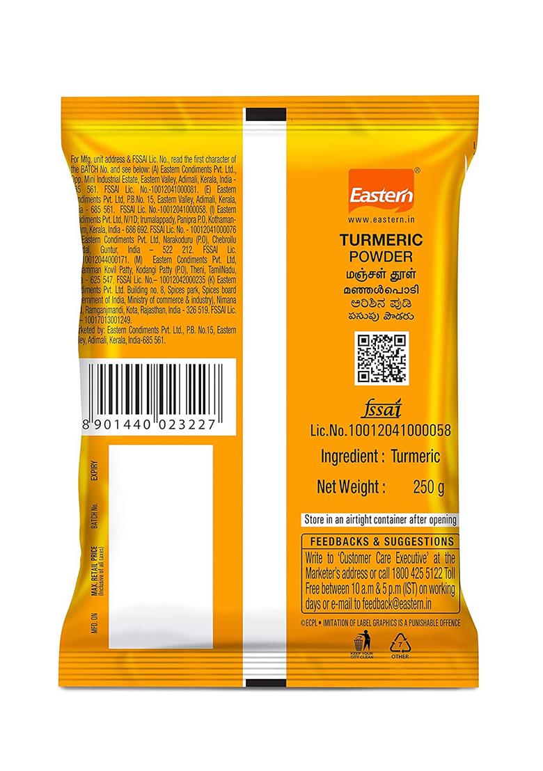 Eastern Turmeric/Haldi Powder | 250 Grams No Added Preservatives & Colours
