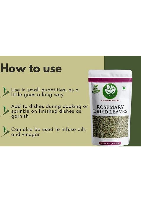 Go Vegan Rosemary Dried Leaves