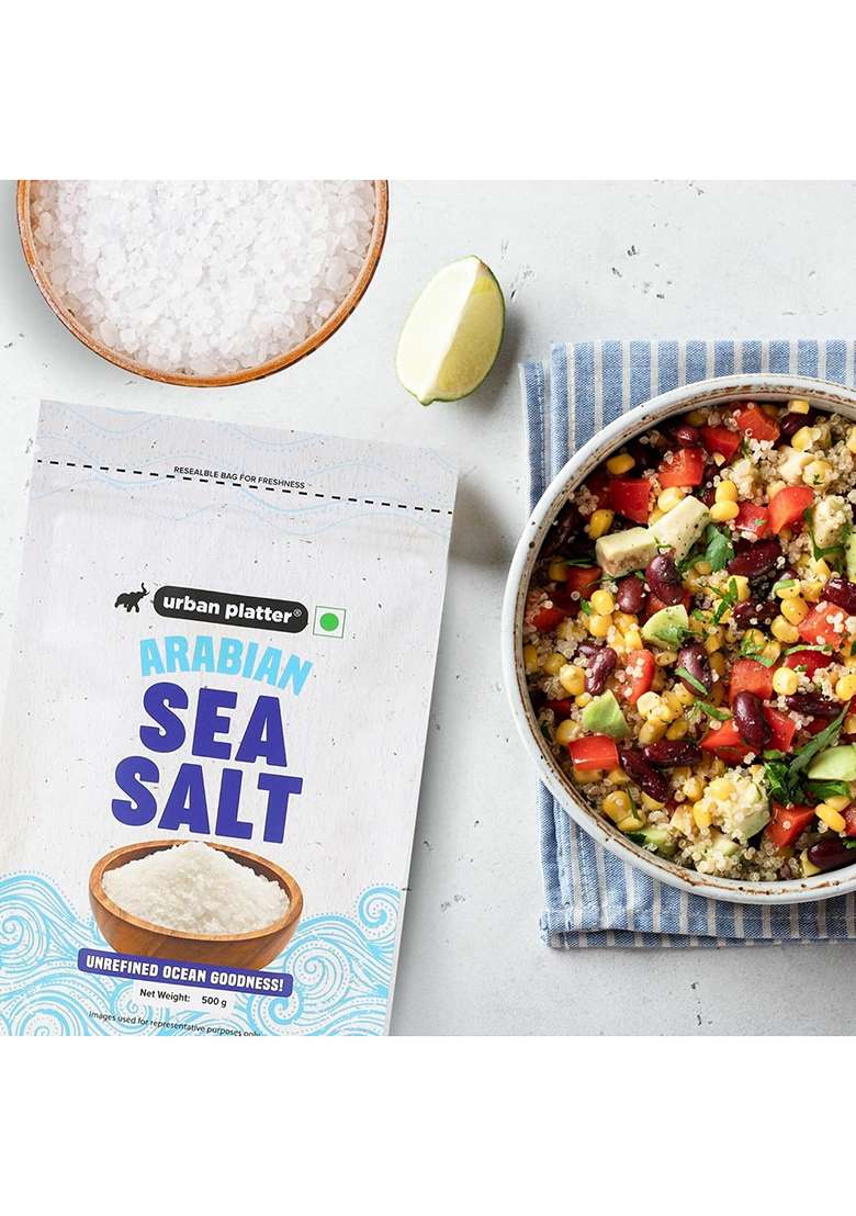 Urban Platter Arabian Sea Salt Flakes, 500G - Indya