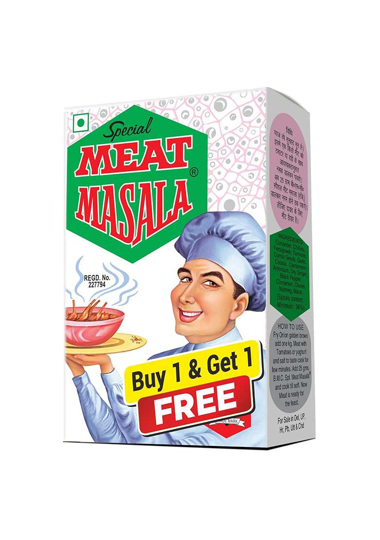 Bmc Meat Masala 100G - Buy 1 Get Free | Indian Spice Blend For Mutton & Perfect Non-Veg Dishes - Indya