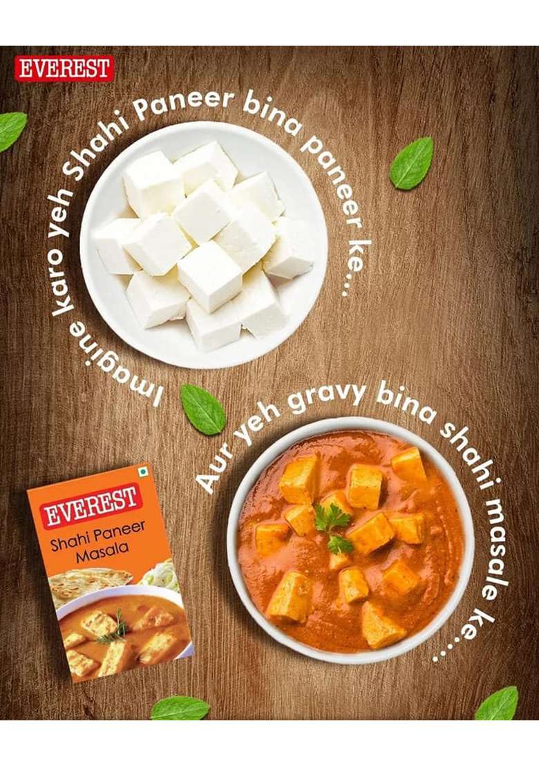 Everest Shahi Paneer Masala, 100G - Indya