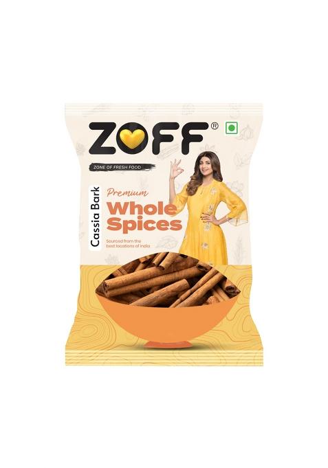 Zoff Cassia Bark - Dalchini Cinnamon Stick Dal Chini For Authentic Flavour, Aromatic Warmth Net Weight 100 G