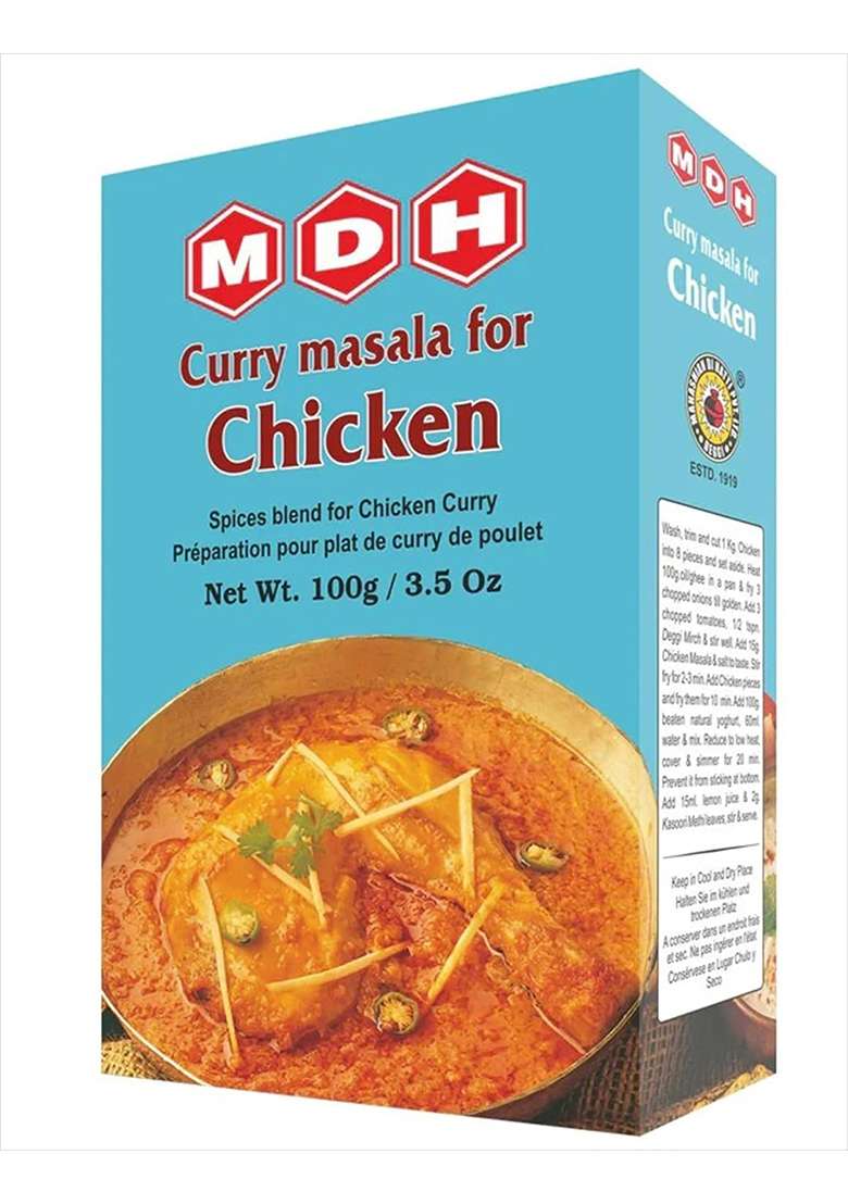 Mdh Chicken Masala, 100G / 115G (Weight May Vary) - Indya