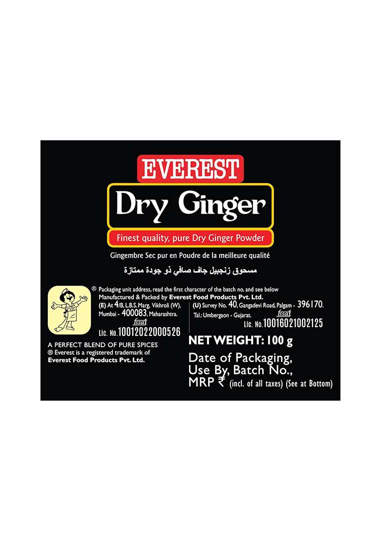 Everest Dry Ginger Powder, 100 Gram - Indya