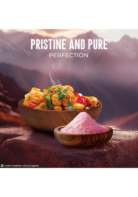 Aashirvaad Himalayan Pink Salt, 100% Natural Rock Salt Sourced From The Ranges, Pure Sendha Namak With Minerals For Everyday Use, 1 Kg