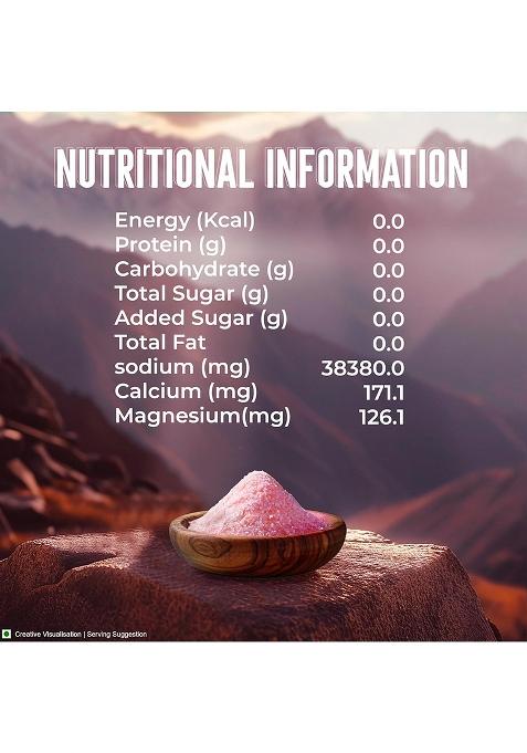 Aashirvaad Himalayan Pink Salt, 100% Natural Rock Salt Sourced From The Ranges, Pure Sendha Namak With Minerals For Everyday Use, 1 Kg