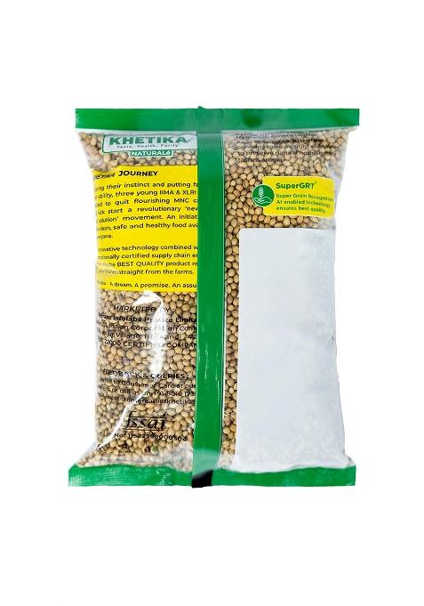 Khetika Whole Coriander 200 Gm, Dhaniya Whole, Seeds 100% Pure, Mineral Rich, Preservatives Free, Naturale