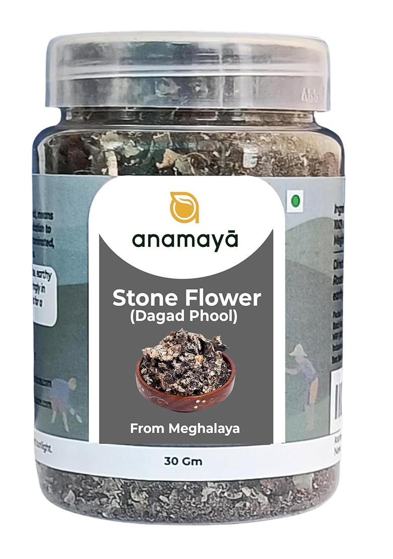 Anamaya Stone Flower Spices | Pathar Phool Dagad Chhabila Kalpasi Permalia Perlata Rock Patthar Ke Biryani 25 Gms Pack Of 1