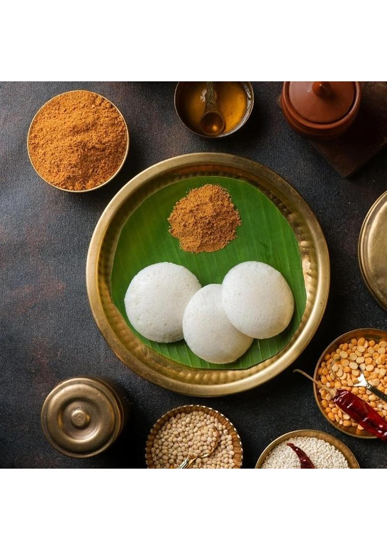 Sweet Karam Coffee Idli Podi (Chilli Gun Powder) 180G | Authentic South Indian Homemade Spice Mix Aromatic & Flavorful No Preservatives Tasty Healthy Perfect With Idli, Dosa Rice