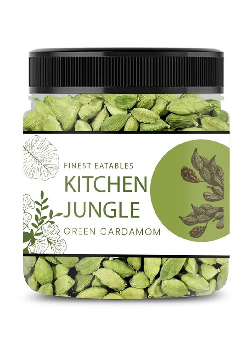 Kitchen Jungle Premium Green Cardamom (Elaichi) 100 Gm