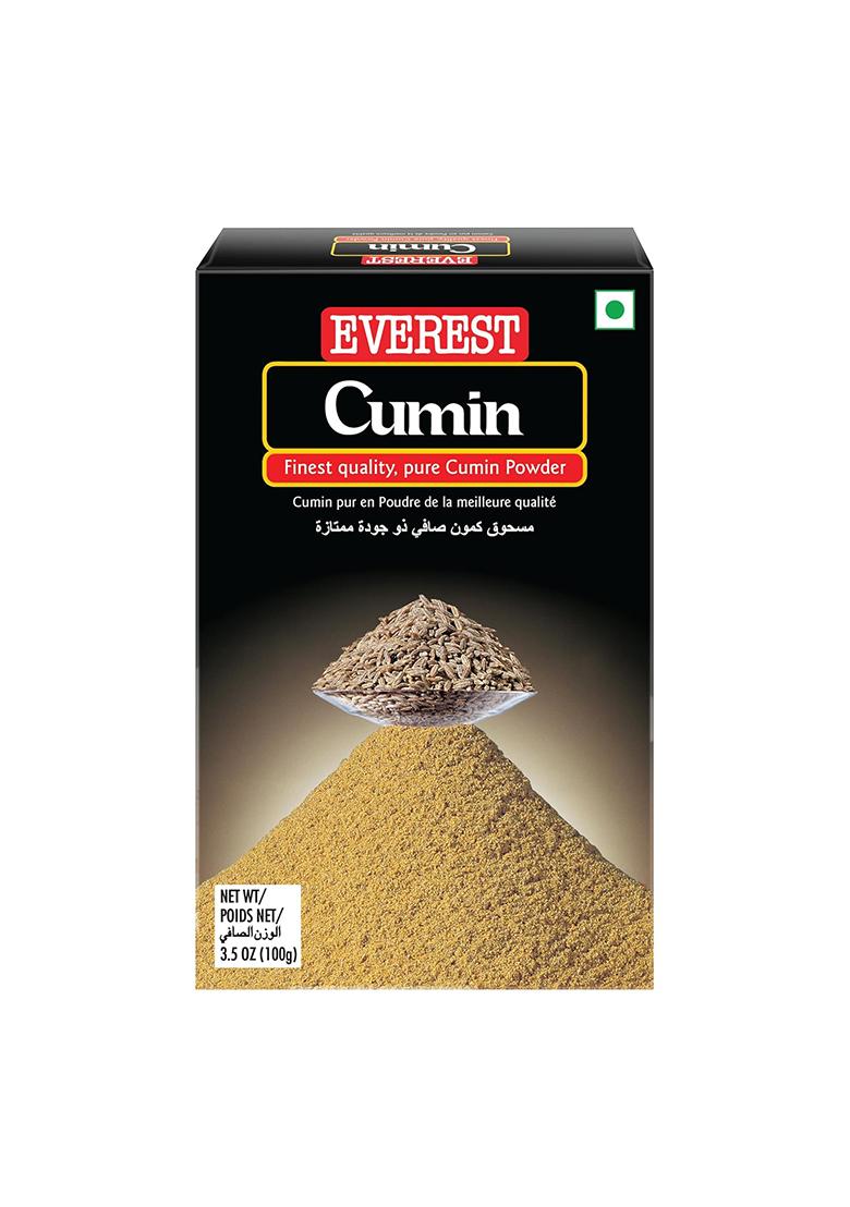 Everest Cumin Powder, Carton, 100 Gram