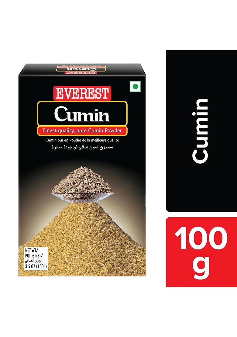 Everest Cumin Powder, Carton, 100 Gram