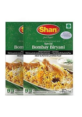 Shan Special Bombay Biryani Masala, 2.12 Oz 60 G, 2 Pack