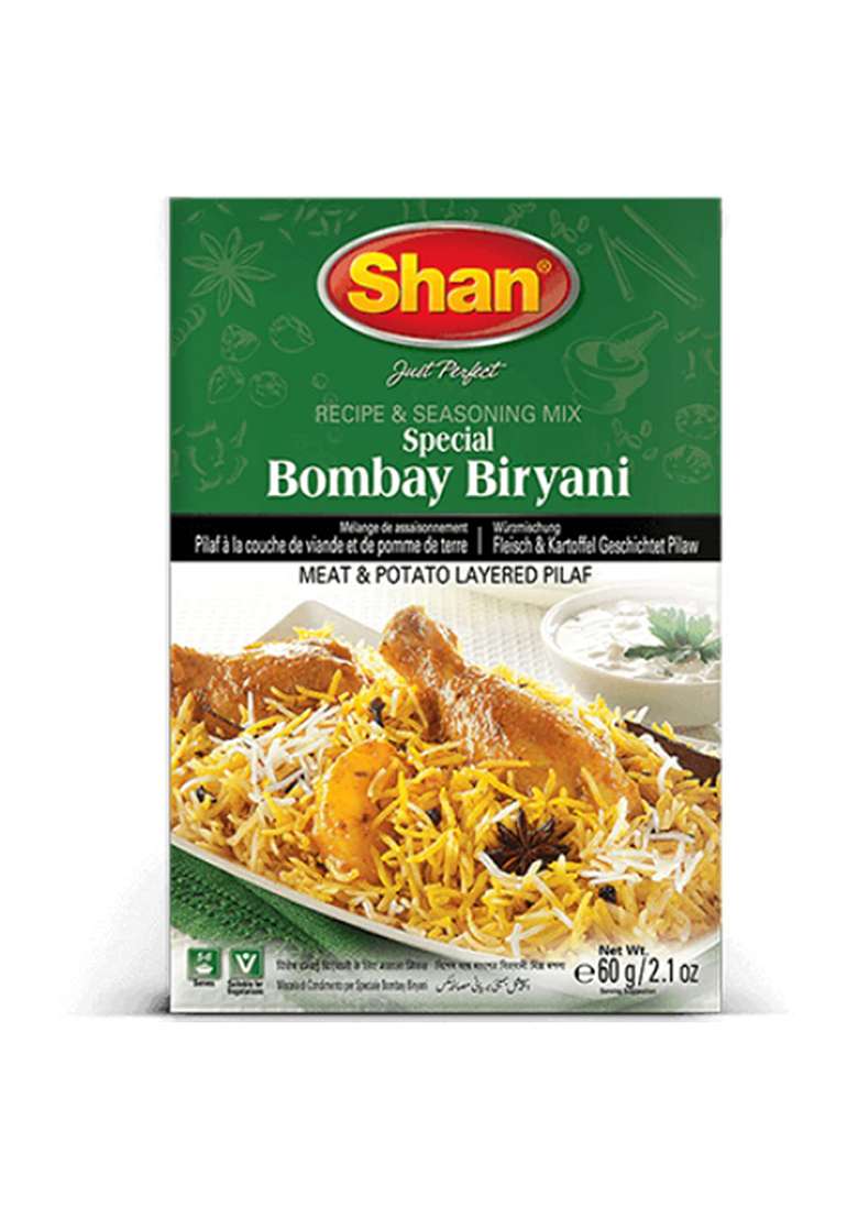 Shan Special Bombay Biryani Masala, 2.12 Oz 60 G, 2 Pack - Indya