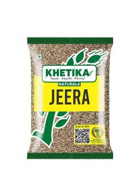 Khetika Jeera 100 Gm, Jeera, Cumin Seeds 100Gm, Whole Seeds, No Added Preservatives, Rich In Antioxidants, Hygienically Sealed, Naturale