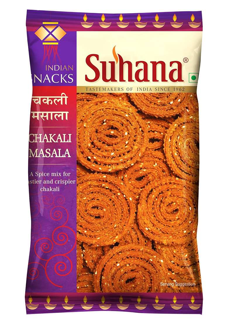 Suhana Masale - Diwali Faral Special Festival Mix Range (Chakali Masala 400G (100G X4)) - Indya
