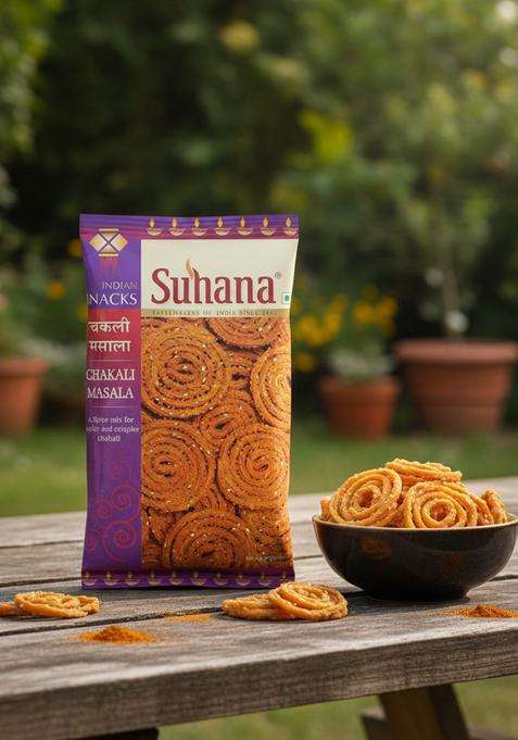 Suhana Masale - Diwali Faral Special Festival Mix Range (Chakali Masala 400G (100G X4))