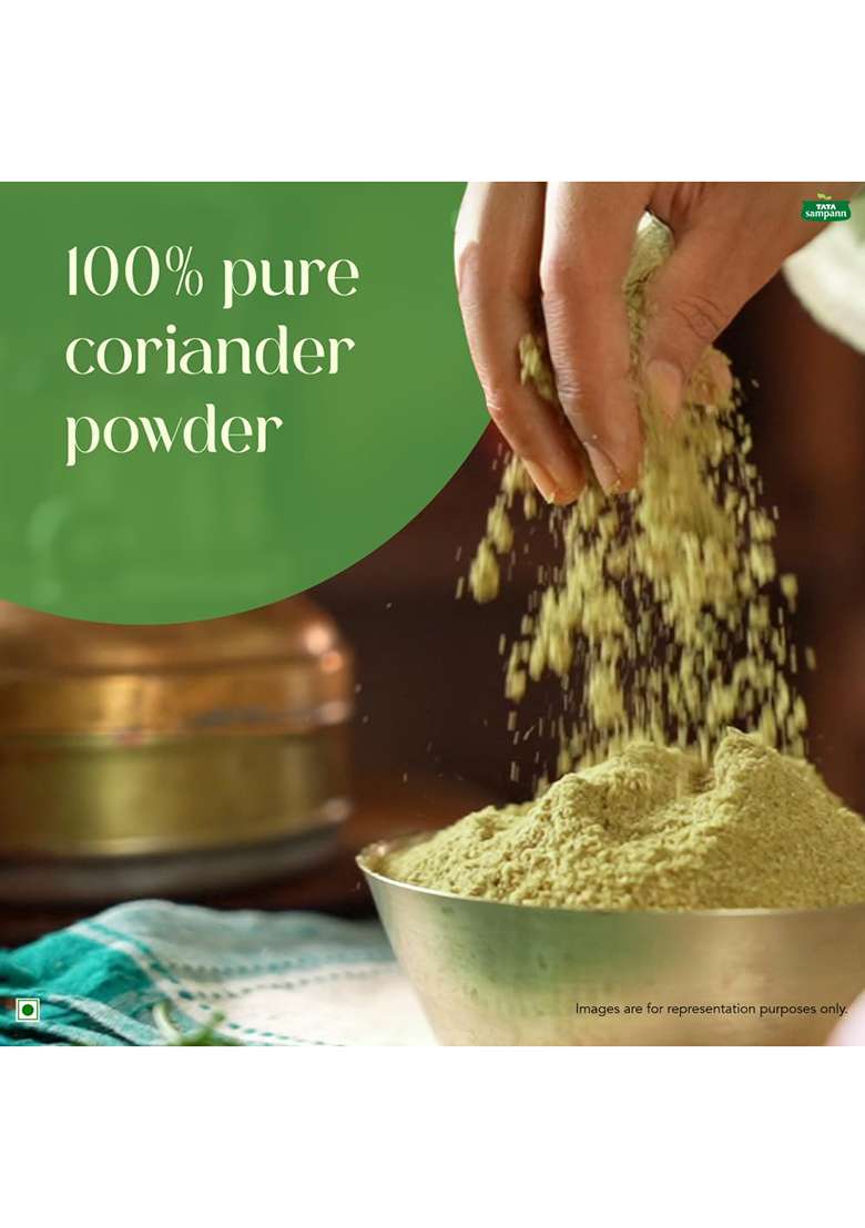 Tata Sampann Coriander Powder With Natural Oils, 100G, Dhania - Indya