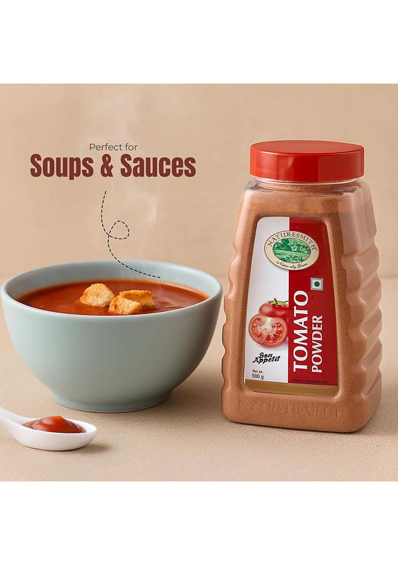 Nature Smith Tomato Powder-500 Gram - Indya